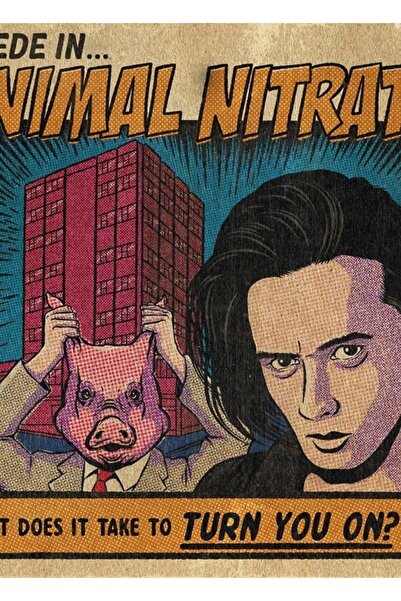 Universal Poster decorativ din lemn cu nitrați