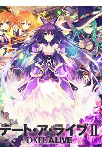 Universal Kurumi Date A Live - Tablou decorativ din lemn cu tematică de coșmar