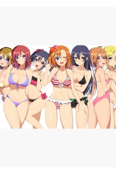Universal Ilham Perisi - Ecchi Tablo Ahşap Poster Dekoratif