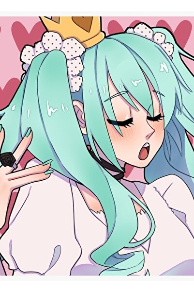 Universal Hatsune Miku - Lumea este a mea Tablou Poster din lemn decorativ