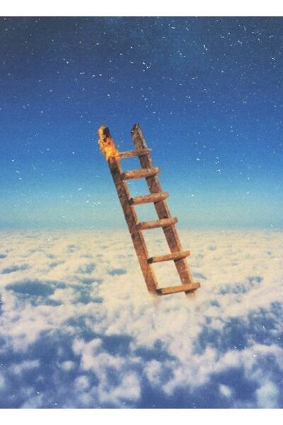 Universal Travis Scott Odadaki En Yüksek Albüm Afişi Tablo Ahşap Poster Dekoratif