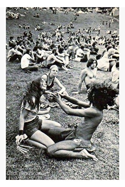 Universal Διπλή ξύλινη αφίσα διακοσμητική στο Woodstock