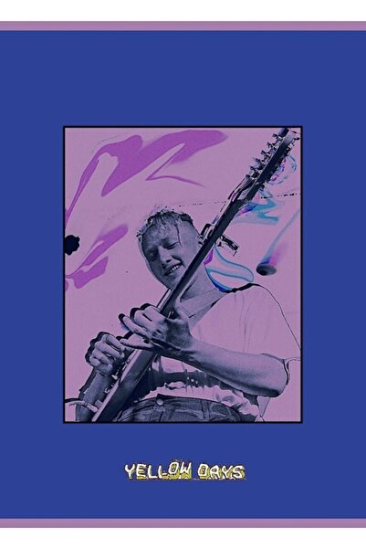 Universal Декоративен дървен плакат с картина  "Жълти дни "