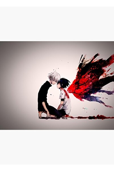 Universal Tokyo Ghoul Ken Touka Tablo Ahşap Poster Dekoratif