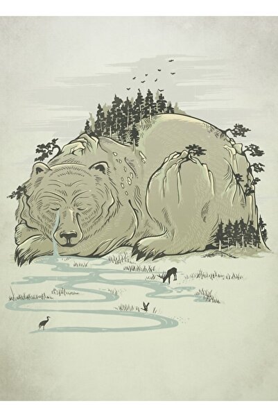 Universal Poster decorativ din lemn, gata de expunere