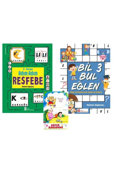 Ata Yayıncılık Ata 3.sınıf Resfebe + Bil Bul Eğlen
