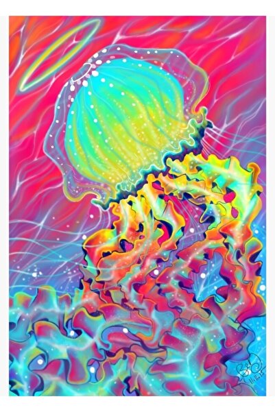 Universal Poster decorativ din lemn Jelly Table