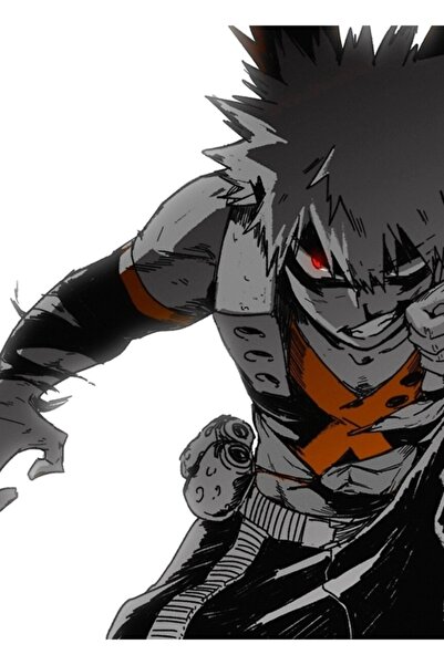 Universal Моята геройска академия - Бакуго Кацуки 4-панелен дървен декоративе...