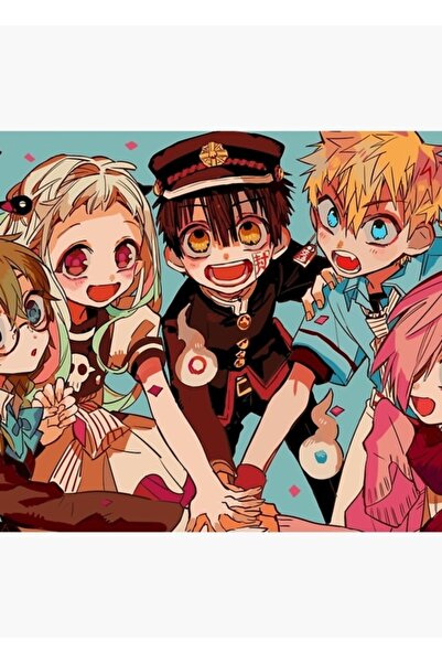 Universal Jibaku Shounen Hanako-kun — Tuvalete Bağlı Hanako-kun Tablo Ahşap P...