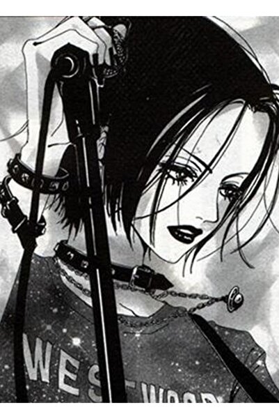 Universal Nana Manga Sanatı Tablo Ahşap Poster Dekoratif