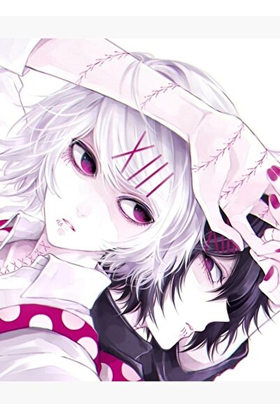 Universal Tokyo Ghoul Juuzou Dualite Tablo Ahşap Poster Dekoratif