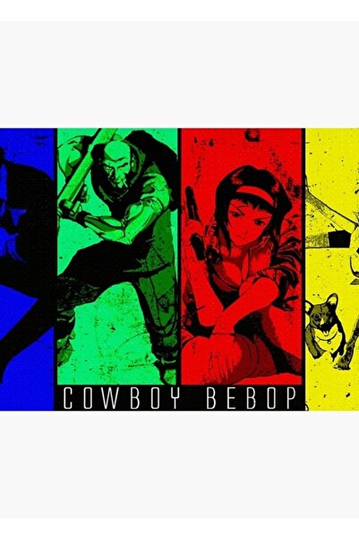 Universal Kauboj Bebop Edvard Slika Drveni Poster Dekorativni
