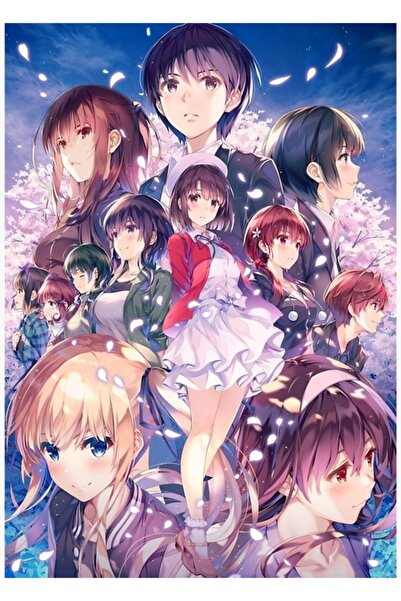 Universal Ταινία Saekano: Τελική Έκδοση Ξύλινη Διακοσμητική Αφίσα