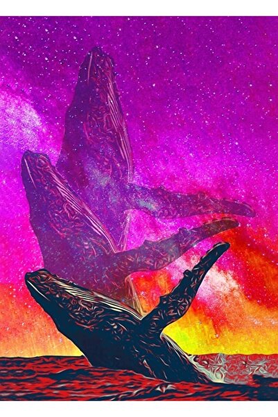 Universal Διακοσμητική Ξύλινη Αφίσα Πίνακας Φαλαινοπαρασκευαστών