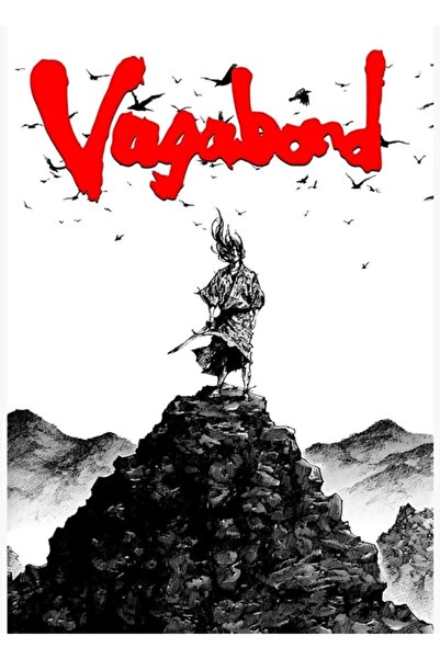 Universal Poster decorativ din lemn cu pictură manga clasică Vagabond