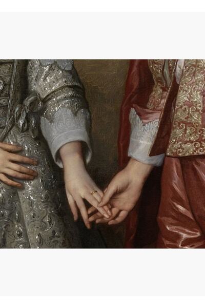 Universal William Ii și soția sa Maria Stuart, Anthonis Van Dyck (decupat) Ta...