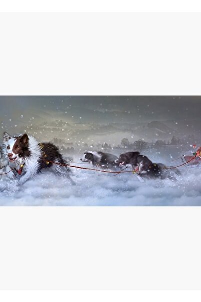 Universal Poster decorativ din lemn Jingle Bells