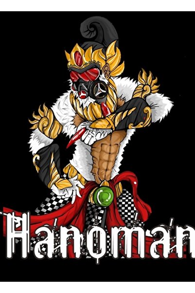 Universal Poster decorativ din lemn Hanoman