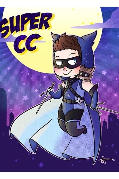 Universal Poster decorativ din lemn Super Cc