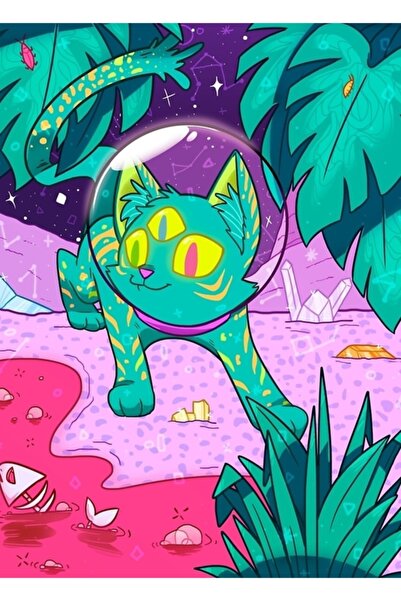 Universal Poster decorativ din lemn Toxicat Tablo