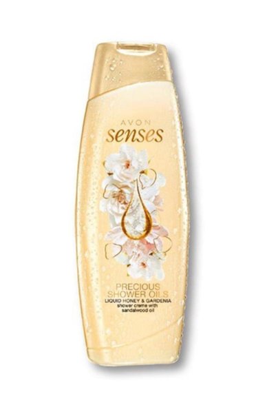 AVON Senses Precıous Shower Oıls Lıquıd Honey & Gardenıa Kremsi Duş Jeli 500ml