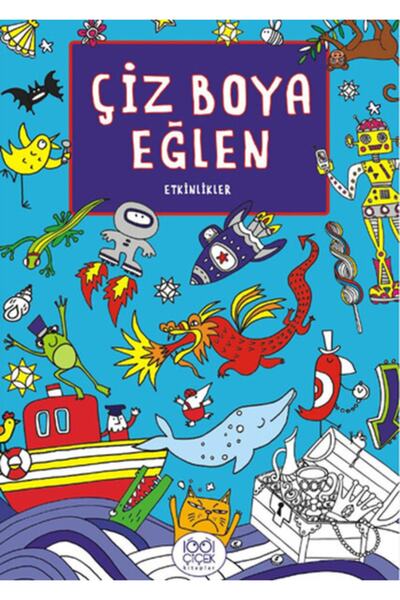 1001 Çiçek Kitaplar أنشطة ترفيهية للرسم