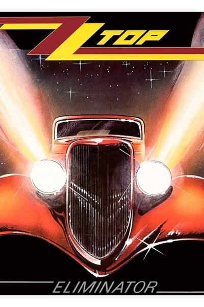 Universal Zz Top Eliminator Poster decorativ din lemn pentru masă