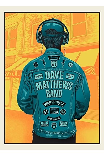 Universal Διακοσμητική Ξύλινη Αφίσα Τραπεζιού Dave