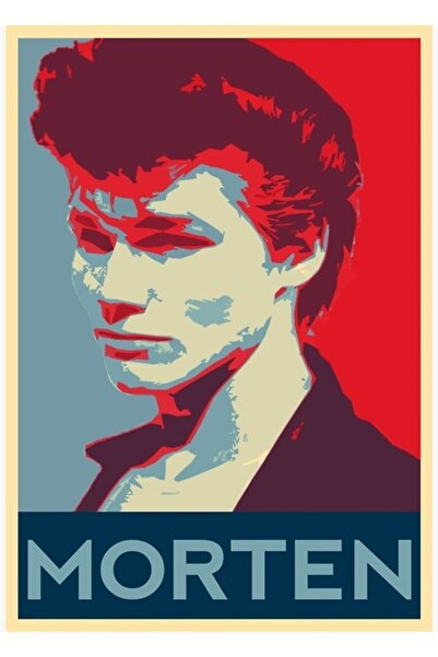 Universal Μόρτεν Χάρκετ Ξύλινη Διακοσμητική Αφίσα Ζωγραφικής