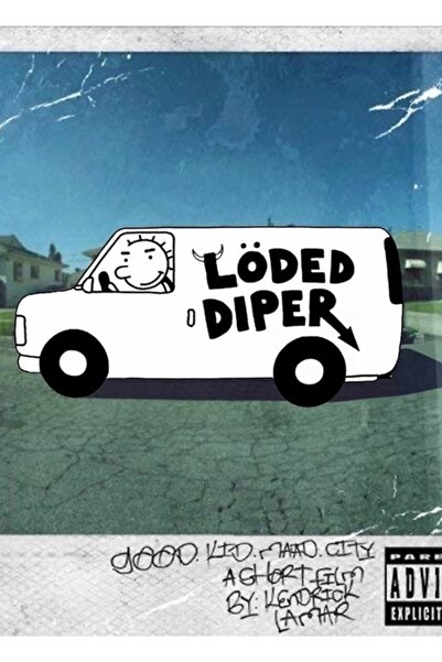 Universal Loded Diper Tablo Ahşap Poster Dekoratif
