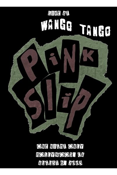 Universal Ροζ Παρτίδα Ζωντανά στο Wango Tango Ξύλινη Διακοσμητική Αφίσα Τραπε...