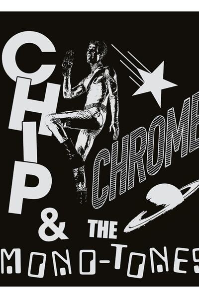 Universal Mahalle Çipi Ξύλινη Διακοσμητική Αφίσα με Χρώμιο και Μονοτόνα, Ξύλι...