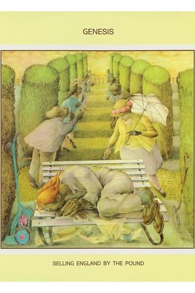 Universal Genesis - Πώληση της Αγγλίας με τον στερλίνα Ξύλινη διακοσμητική αφ...