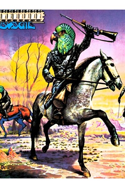 Universal Ξύλινη διακοσμητική αφίσα με σχέδιο πουλιών κολίβριων