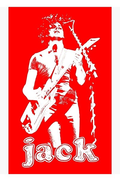 Universal Jack - Λευκό Ξύλινο Διακοσμητικό Στένσιλ Ζωγραφικής Αφίσας