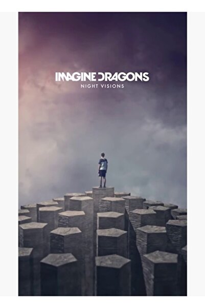 Universal Tablou cu viziune nocturnă, poster decorativ din lemn