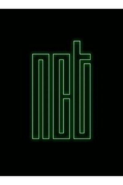 Universal Poster decorativ din lemn cu logo Nct