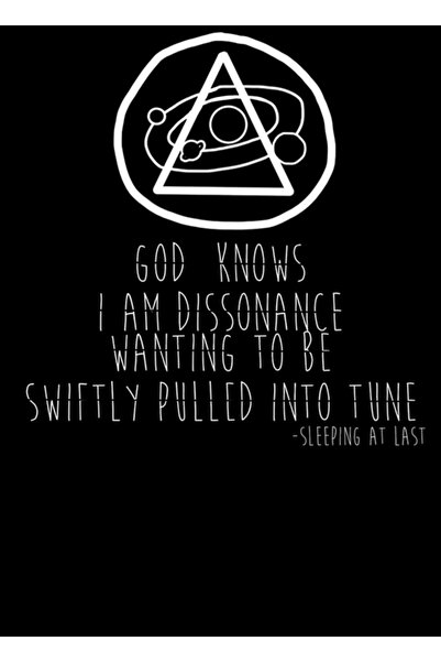 Universal Най-накрая, заспи. Меркурий. Дървен декоративен плакат за маса