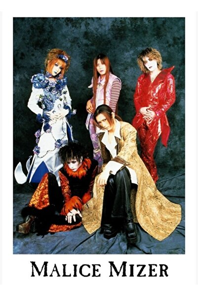 Universal Malıce Mızer - Au Revoir (j-rock Visual Kei Japon Grubu) Tablo Ahşa...
