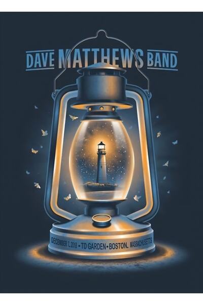 Universal # dmb2018 Κήπος Βοστώνης. Διακοσμητική Ξύλινη Αφίσα Μασαχουσέτης