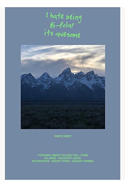 Universal Απόδοχτος στο να είμαι διπολικός πόλος - Διακοσμητική ξύλινη αφίσα ...