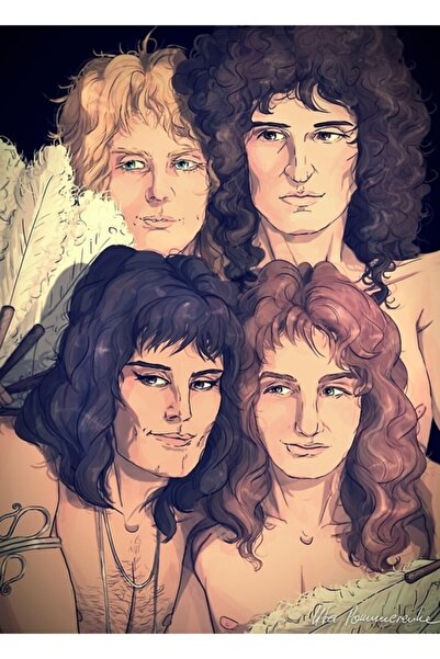 Universal Poster decorativ din lemn cu pictură a reginei pentru bărbați