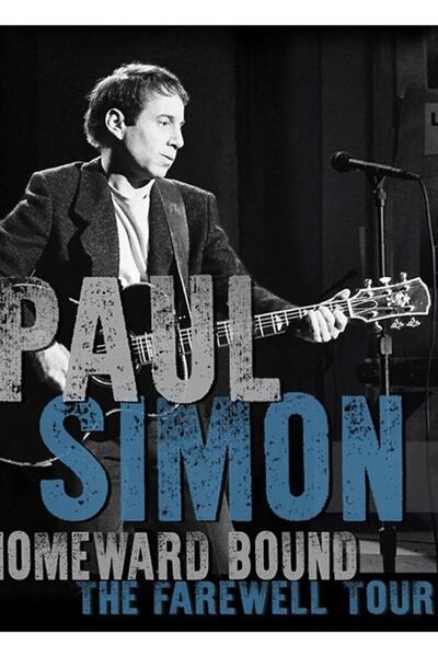 Universal Paul Simon Veda Tour Music Band Ξύλινη διακοσμητική αφίσα με εικονο...