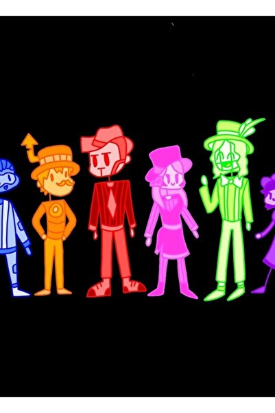 Universal Spg Robots Tablo Poster decorativ din lemn