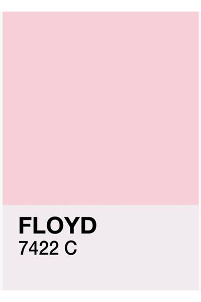 Universal Декоративен дървен плакат за маса Pink Floyd