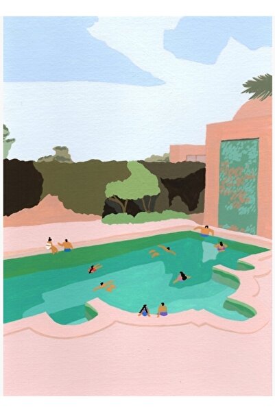 Universal Διακοσμητική ξύλινη αφίσα για τον κήπο της αυλής