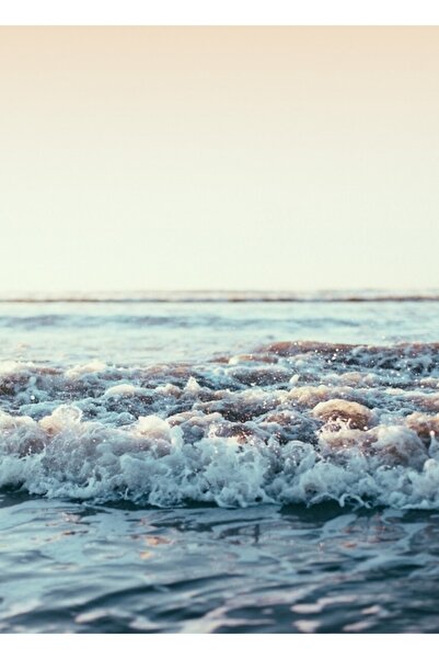 Universal Декоративен дървен плакат с картина на Тихия океан