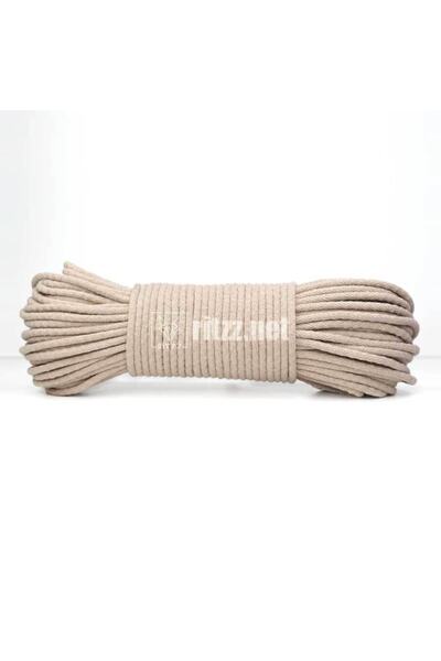 Ritzz Filled Cotton Cord Rope Tress Rope / Beige / 012 / 500 grams