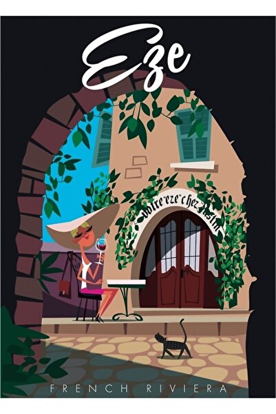 Universal Πίνακας αφίσας Eze Ξύλινη διακοσμητική αφίσα