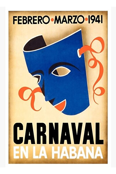 Universal Poster de călătorie Cuba Habana, tablou decorativ din lemn